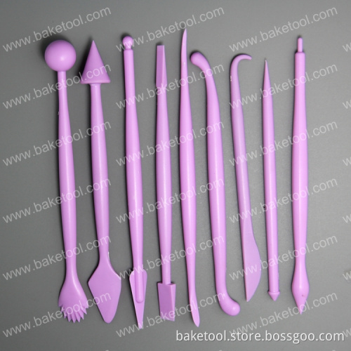 9pcs cake modelling tool set cake decoration tool